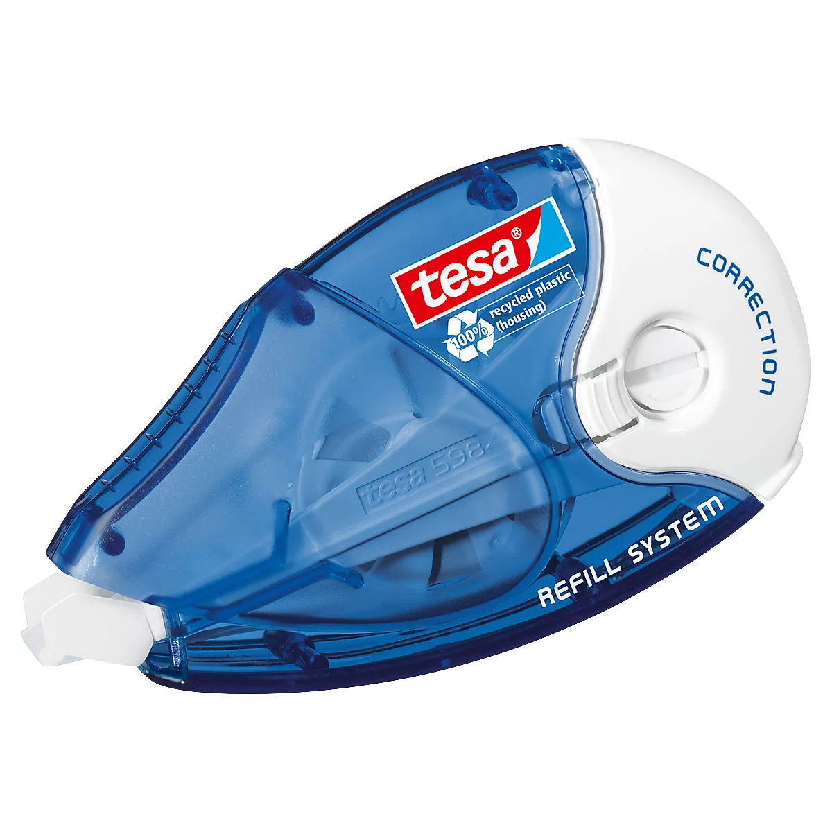 Roller de recharge pour roller de correction tesa, 14 m x 4,2 mm