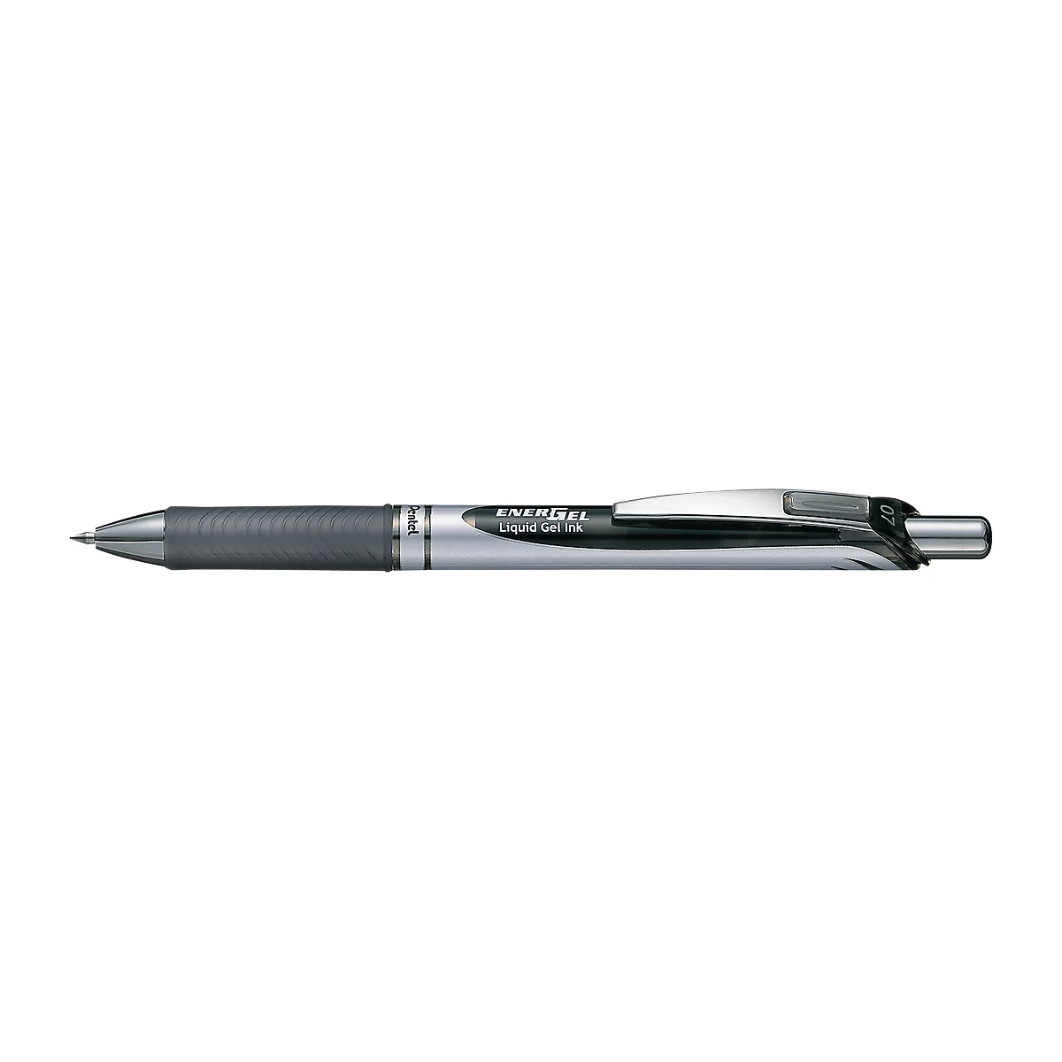 Roller gel EnerGel BL 77 Pentel, noir, 12 p.