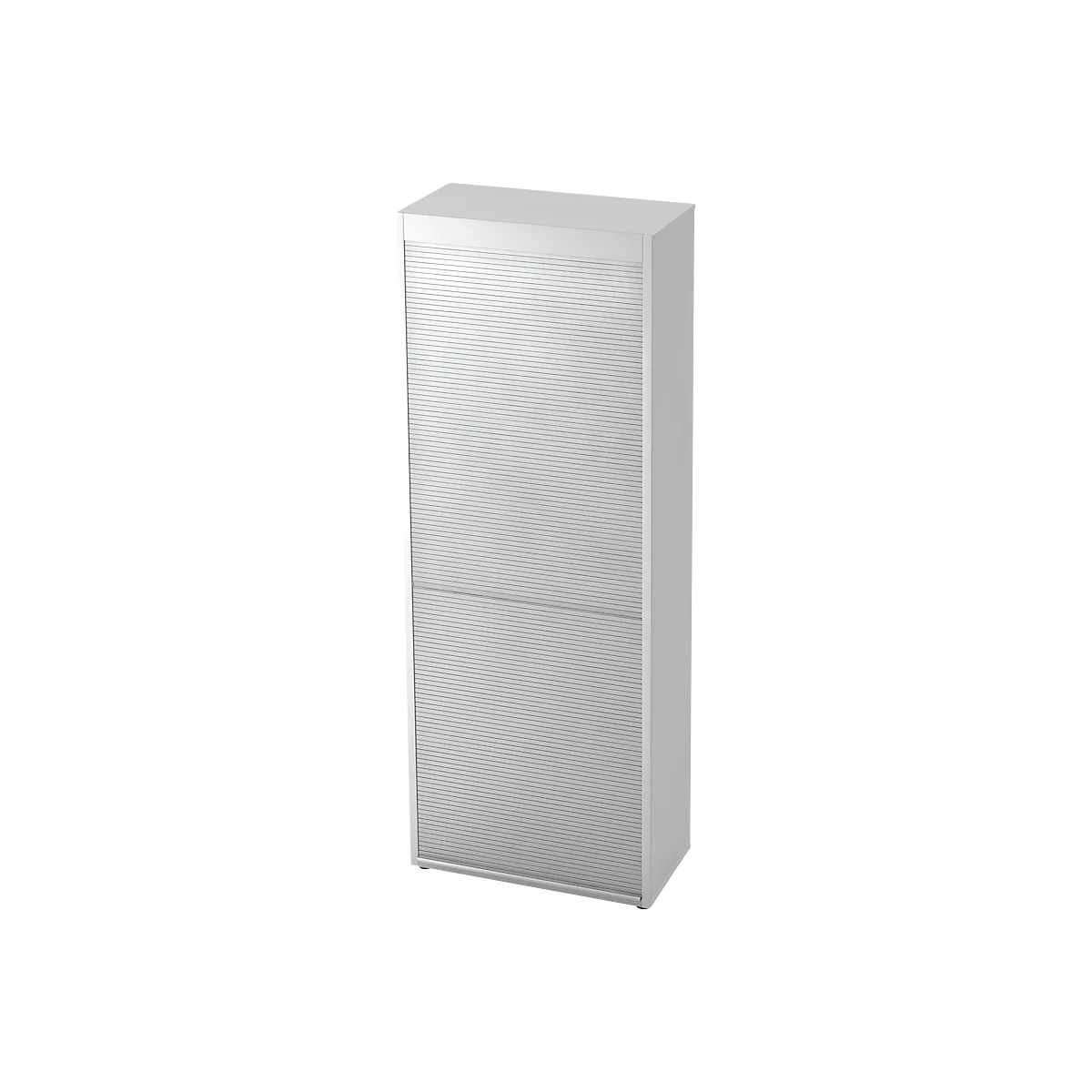 Rollladenschrank TOPAS LINE, vertikal, 6 Ordnerhöhen, weiß