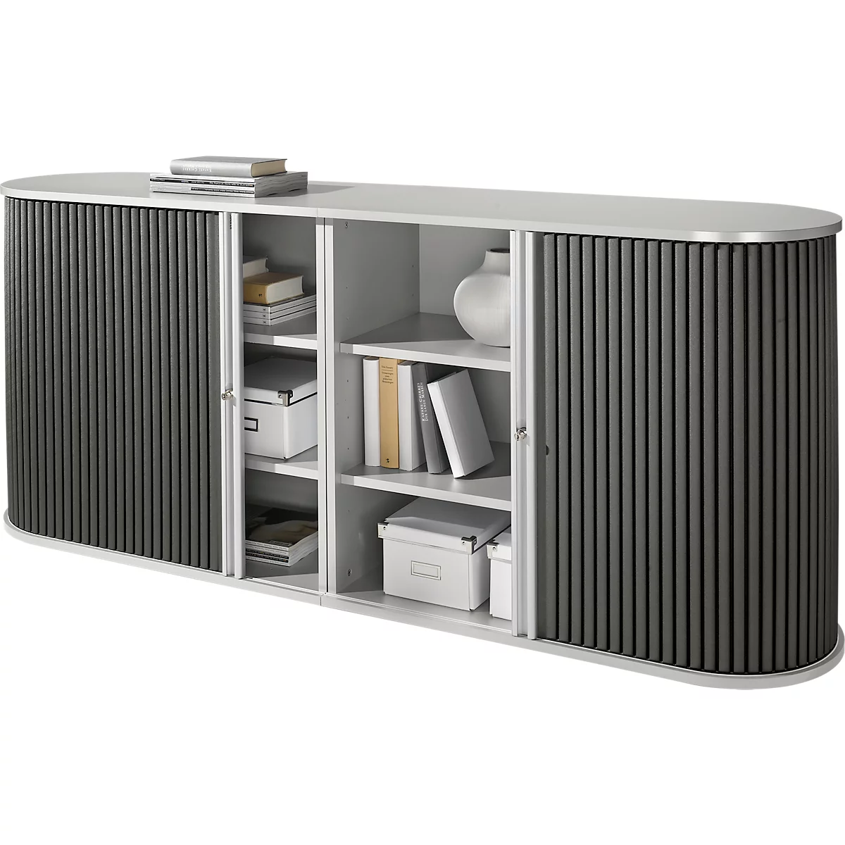 Romp universele kast, zonder rolluik, B 980/800 x D 450 x H 800/980 mm