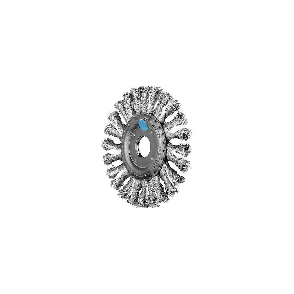 Ronde borstel RBG 12512/22,2 CT INOX 0,35 D.125mm Draaddikte 0,35mm VA