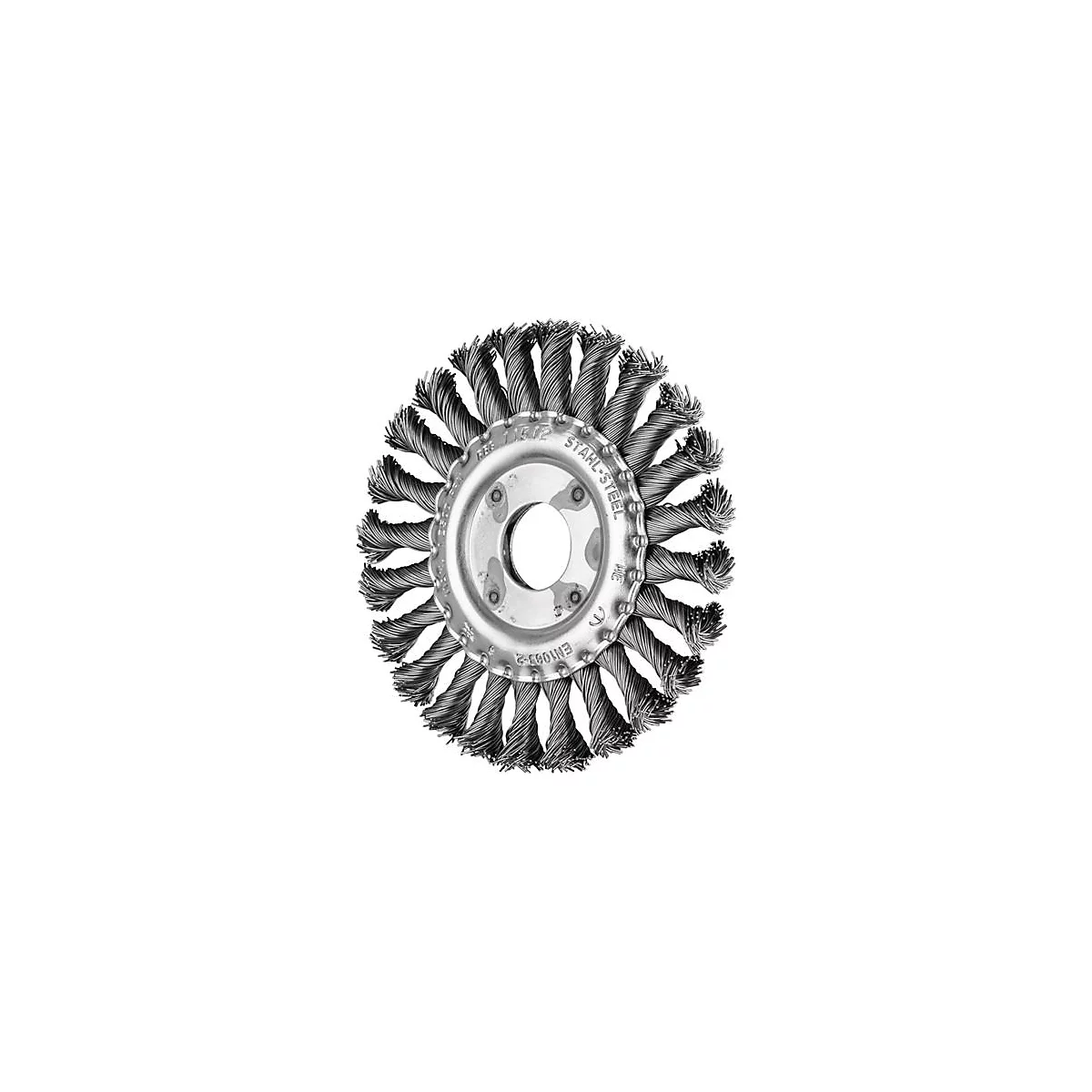 Ronde borstel RBG 12512/22,2 ST 0,50 D.125mm Draaddikte 0,5mm STA