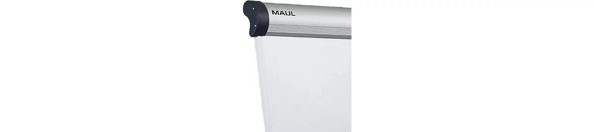 Rotafolio móvil MAUL solid plus, formato vertical, altura ajustable, magnético, 2 soportes de papel, ancho 660 x alto 970 mm + 5 blocs à 20 hojas y 4 marcadores