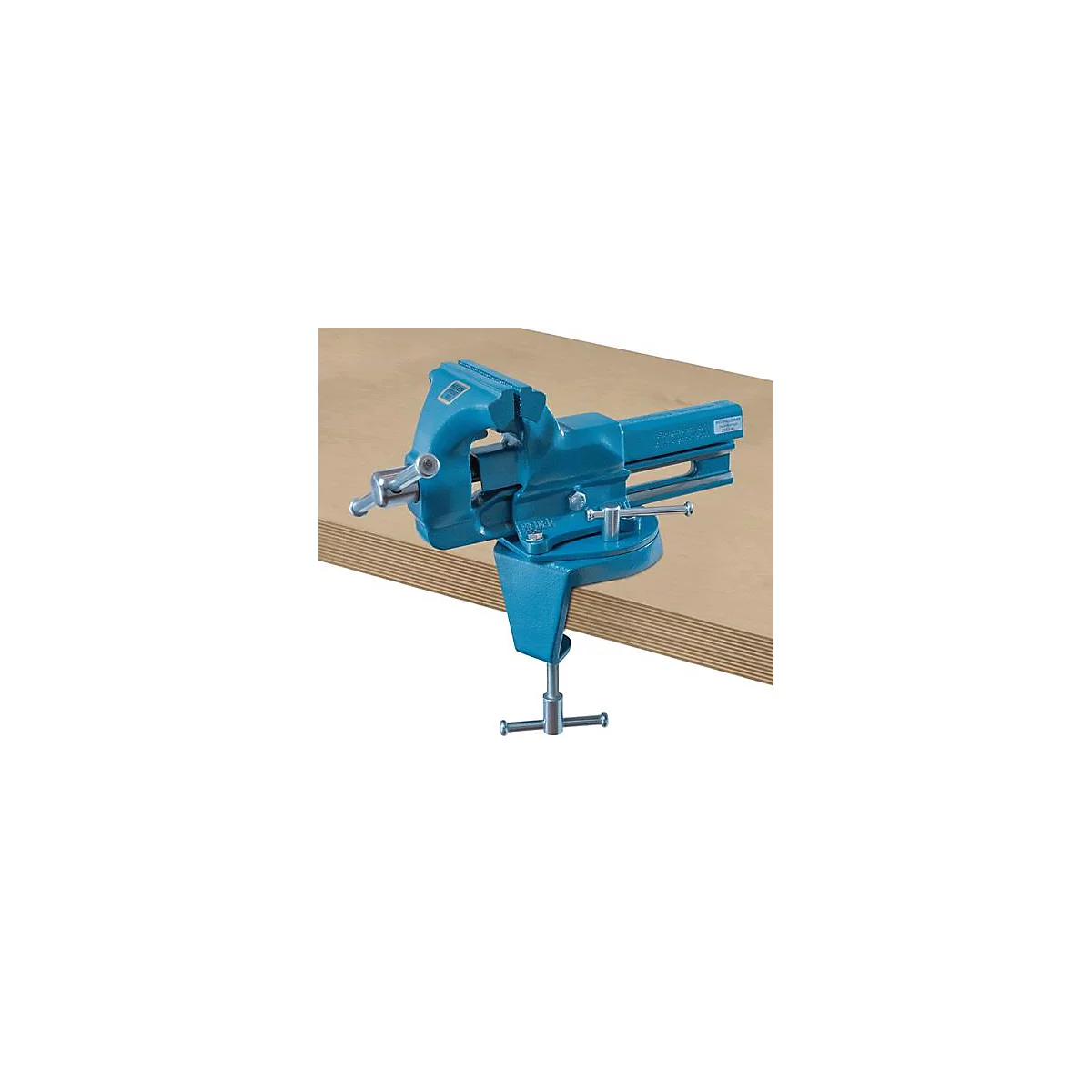 Roterende klem Tafeldikte 10-60mm Kaak w.100mm Gr.90/100mm u.Compact