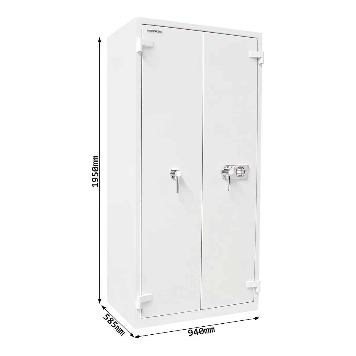 Rottner armoire de bureau en acier ignifugé S2 Office 3 Fire serrure électronique Premium