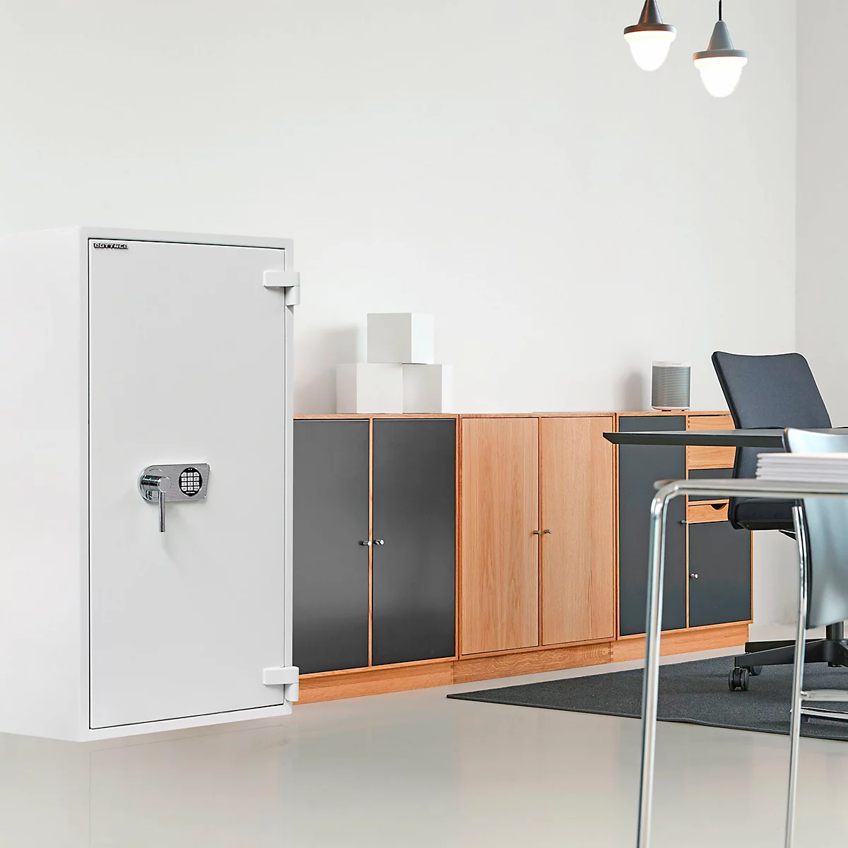 Rottner Armoire forte EN2 Diamant Fire Premium PO130 Serrure électronique