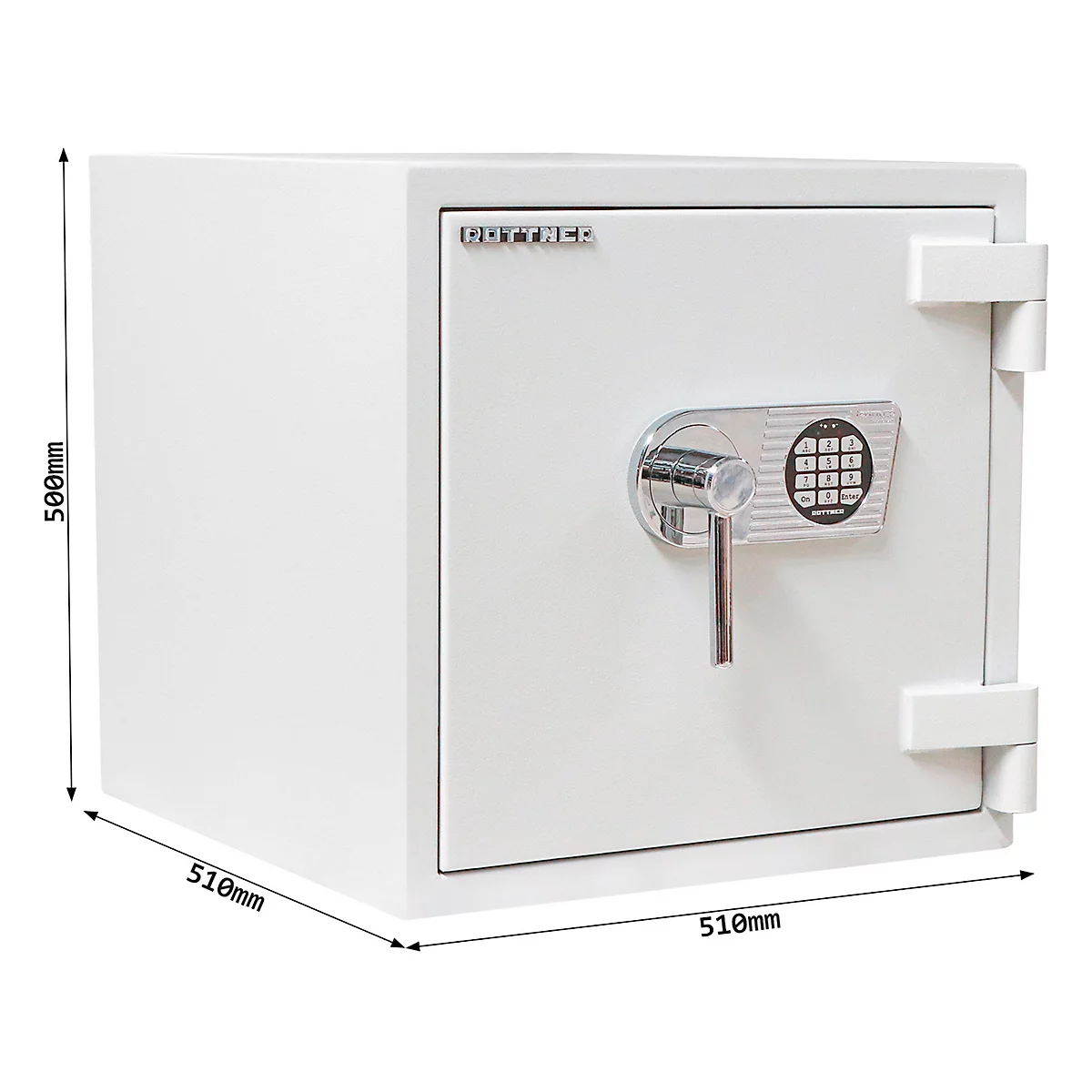 Rottner Armoire forte EN2 Diamant Fire Premium PO50 Serrure électronique