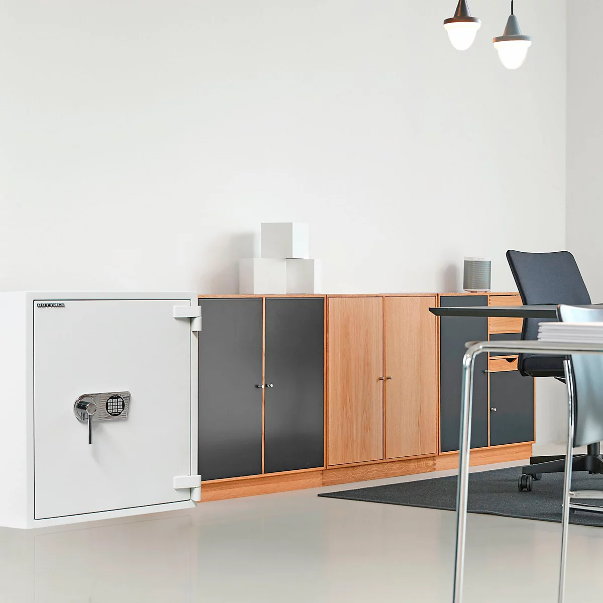 Rottner Armoire forte EN2 Diamant Fire Premium PO80 Serrure électronique