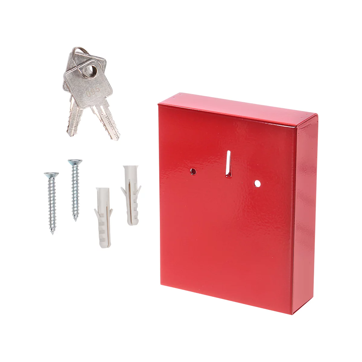 Rottner Boîte à clés de secours NS 1 sans taquet - serrure à cylindre, rouge