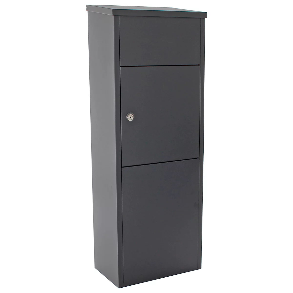 Rottner Boîte aux lettres pour colis Parcel Keeper 1000, pour colis L 310 x l 290 x H 155 mm, tôle d'acier vernie par poudre, noir