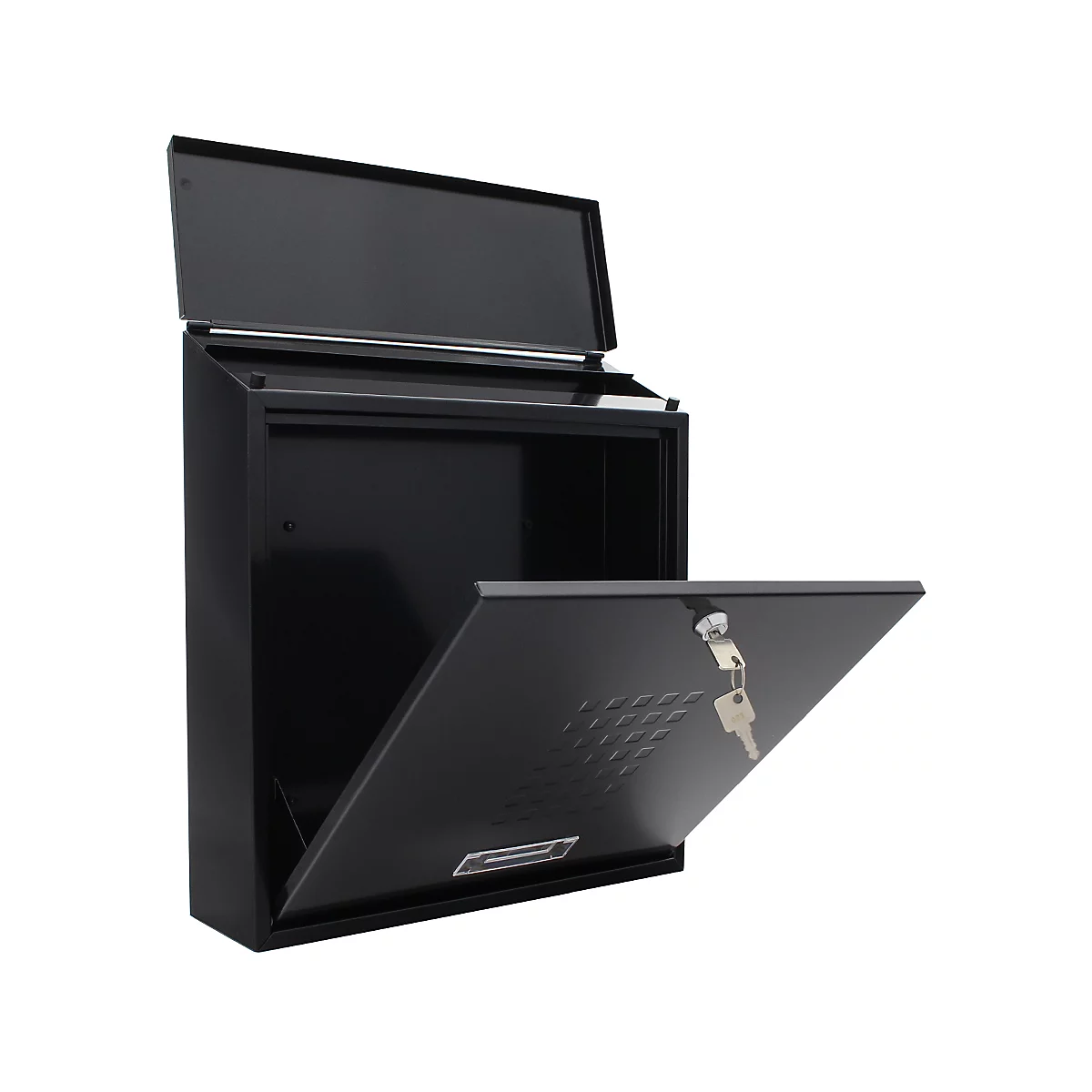 Rottner Briefkasten Bolzano Schwarzgrau