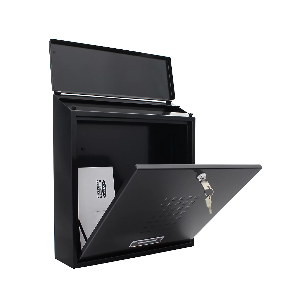 Rottner Briefkasten Bolzano Schwarzgrau