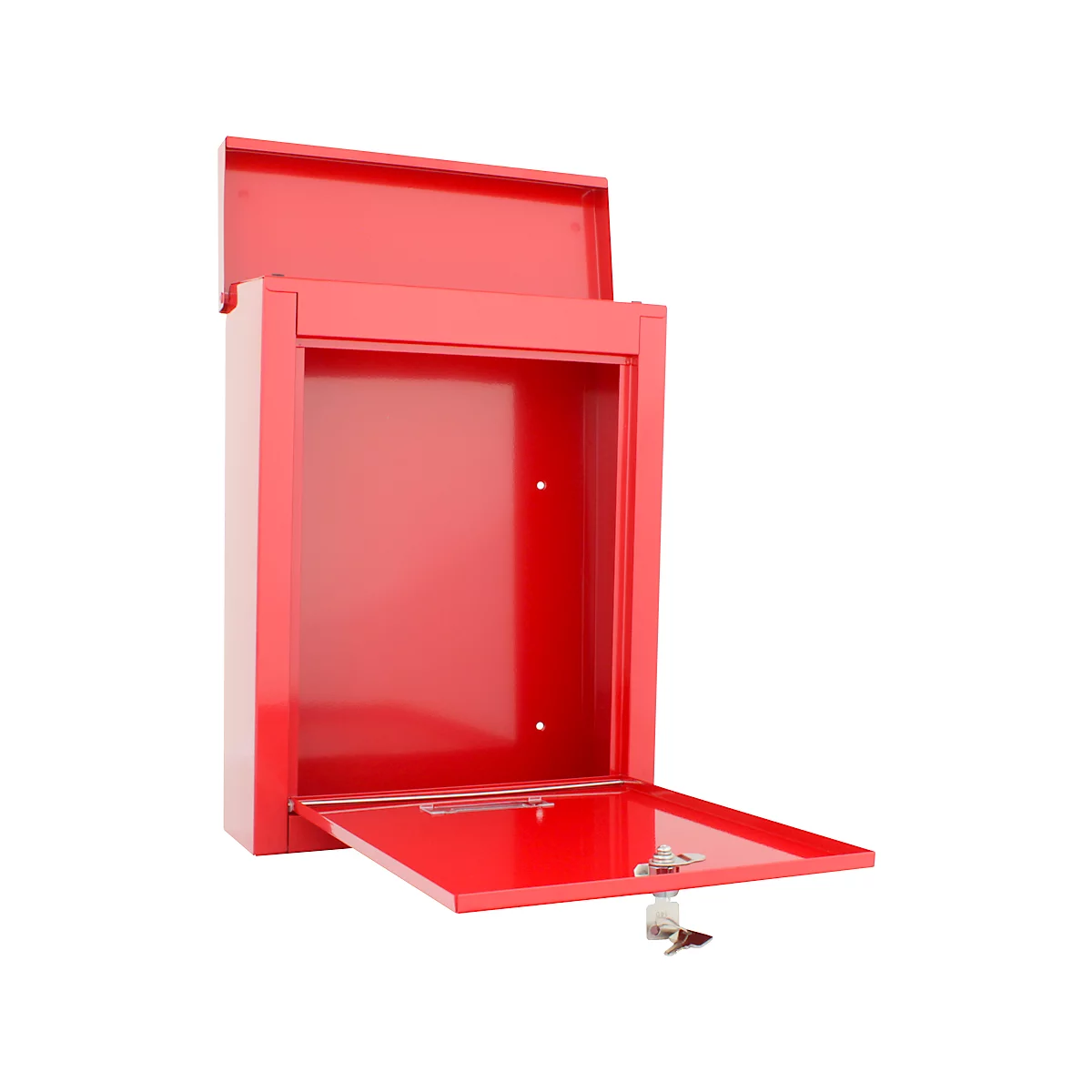 Rottner Briefkasten Brighton Rot