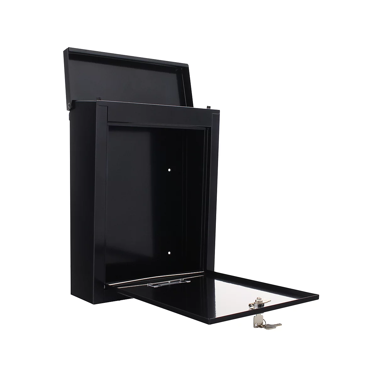 Rottner Briefkasten Brighton Schwarz