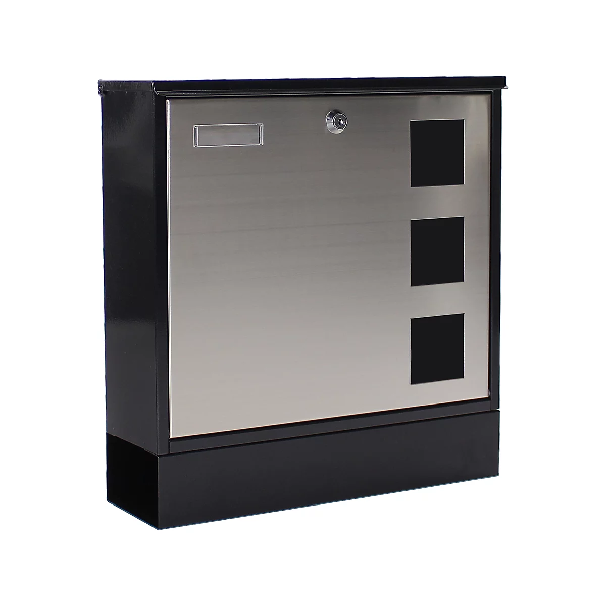 Rottner Briefkasten Design Mailbo x schwarz