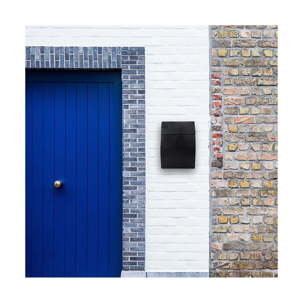 Rottner Briefkasten Harrow Schwarzgrau