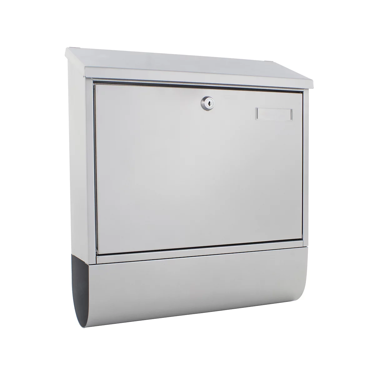 Rottner Briefkasten Villa Spezial Set silber