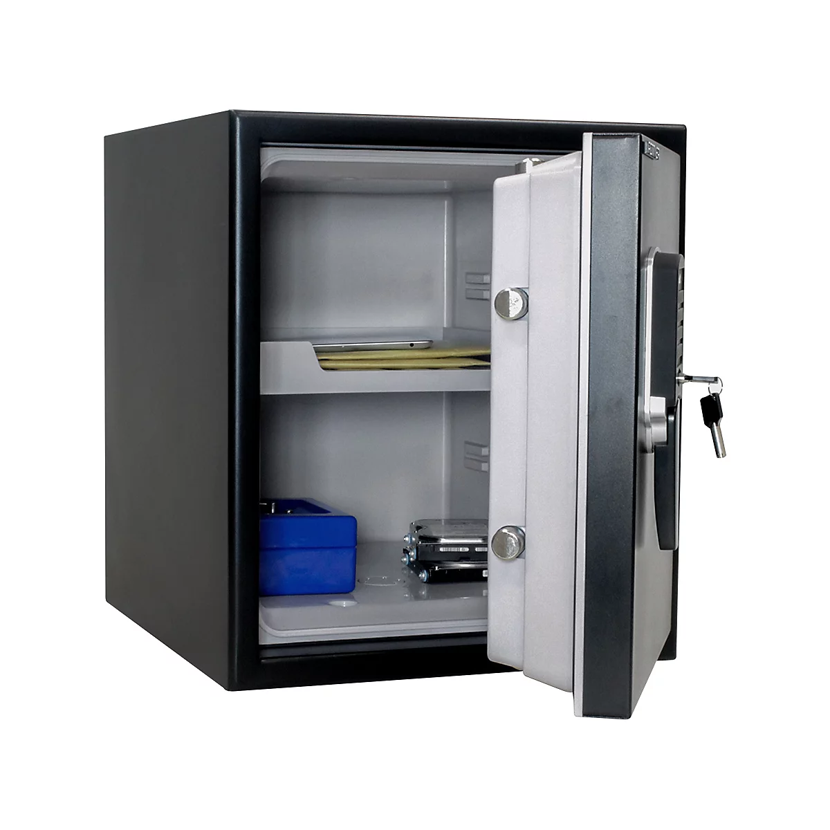 Rottner Coffre-fort ignifuge FIRE DATA 60 Serrure électronique noire