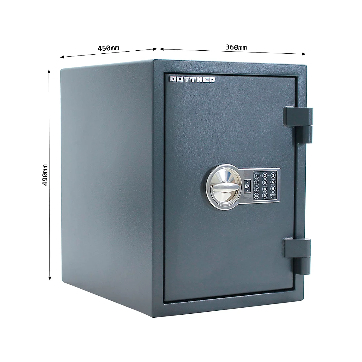 Rottner coffre-fort ignifuge pour documents FireHero 50 serrure électronique