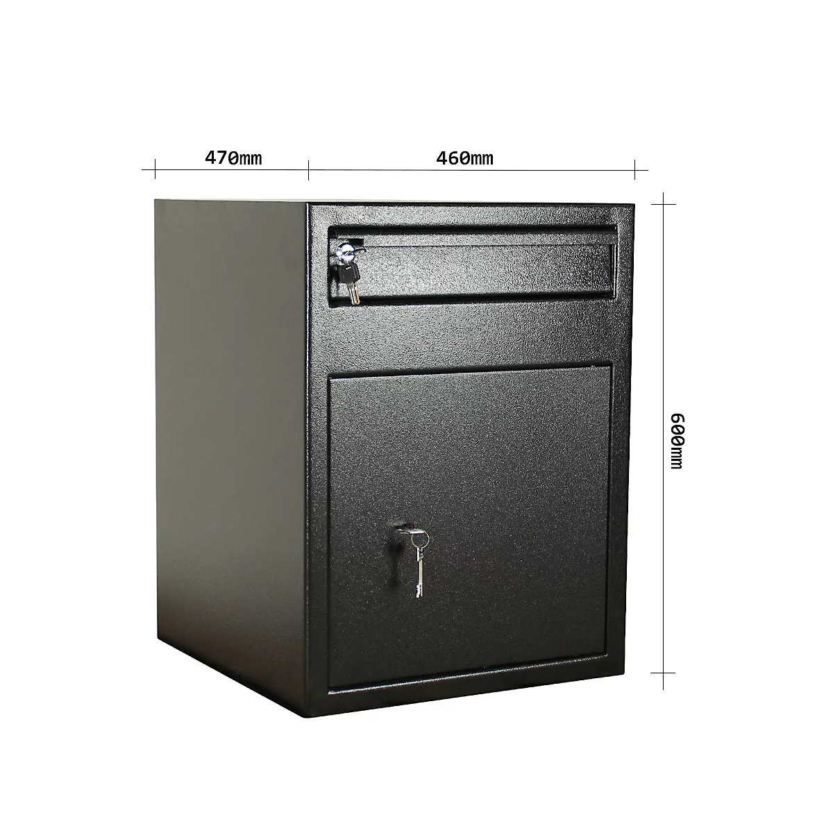 Rottner Einwurftresor Cashmatic 2 Doppelbartschloss