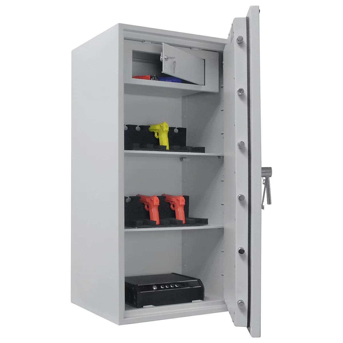 Rottner feuersicherer Wertschutzschrank EN1 Opal Fire OPD-120 IT Premium Doppelbartschloss