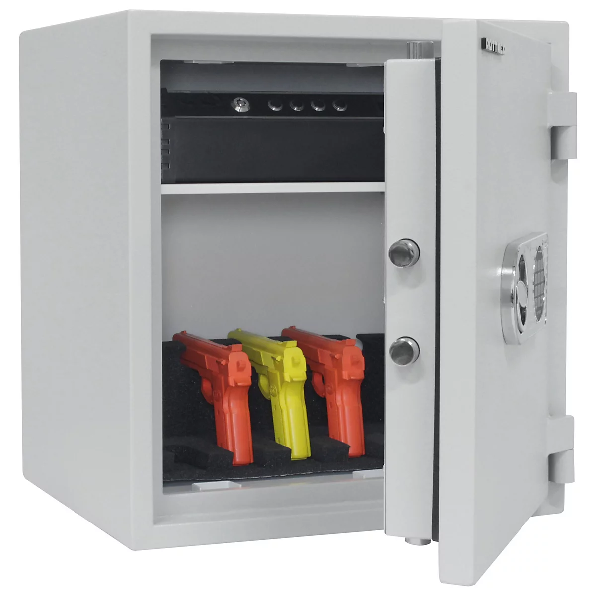 Rottner feuersicherer Wertschutzschrank EN1 Opal Fire OPD-55 Elektronikschloss Premium
