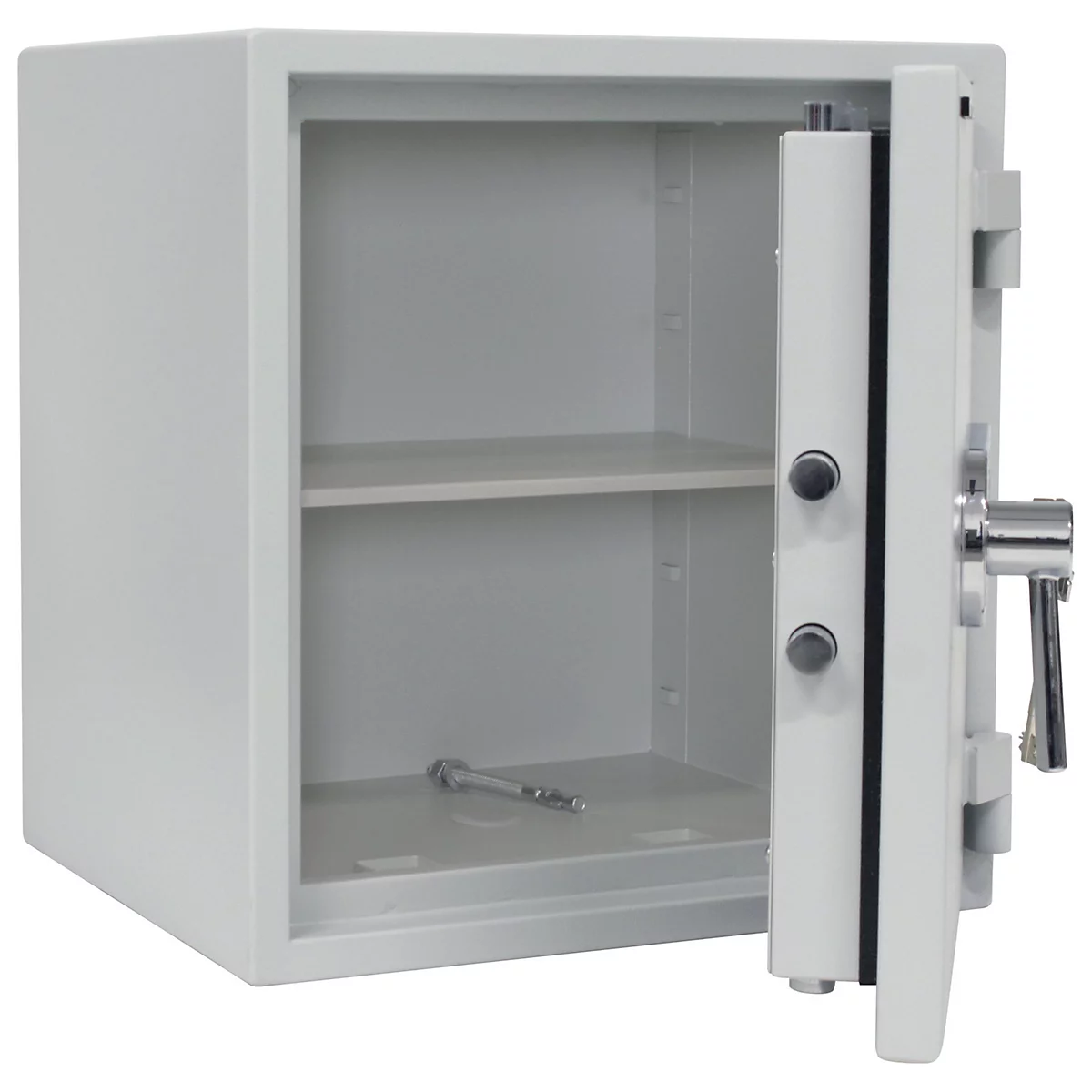 Rottner feuersicherer Wertschutzschrank EN1 Opal Fire OPD-55 Premium Doppelbartschloss