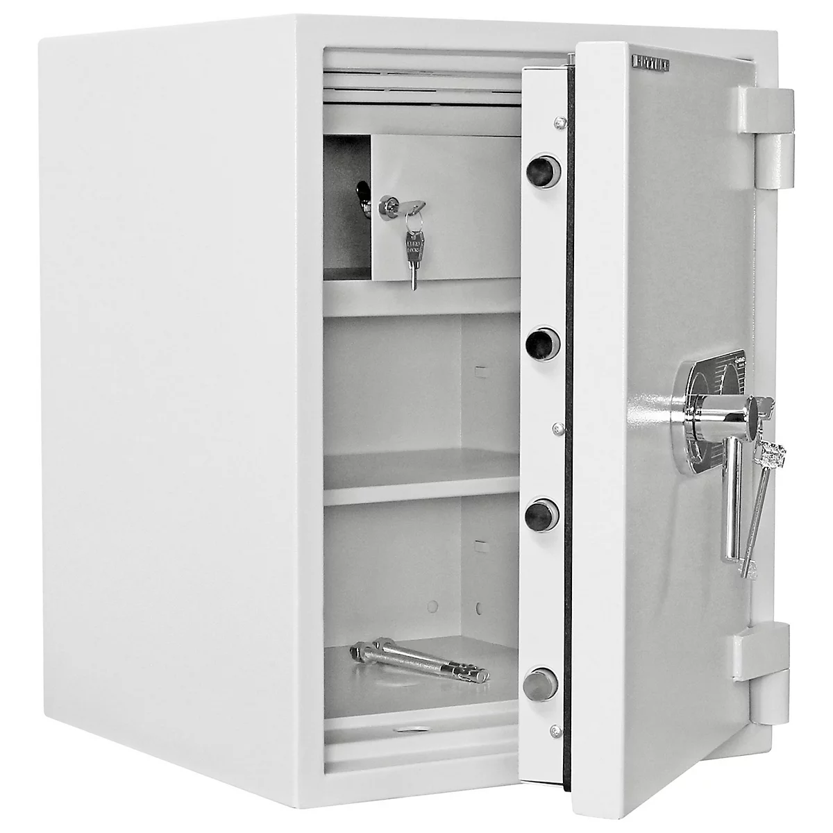 Rottner feuersicherer Wertschutzschrank EN2 Diamant Fire Premium PO65 Doppelbartschloss