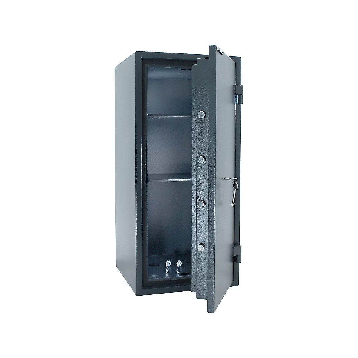 Rottner Fire Hero 100 coffre-fort avec niveau de sécurité EN 1, 30 minutes de protection contre le feu, serrure à double panneton, anthracite