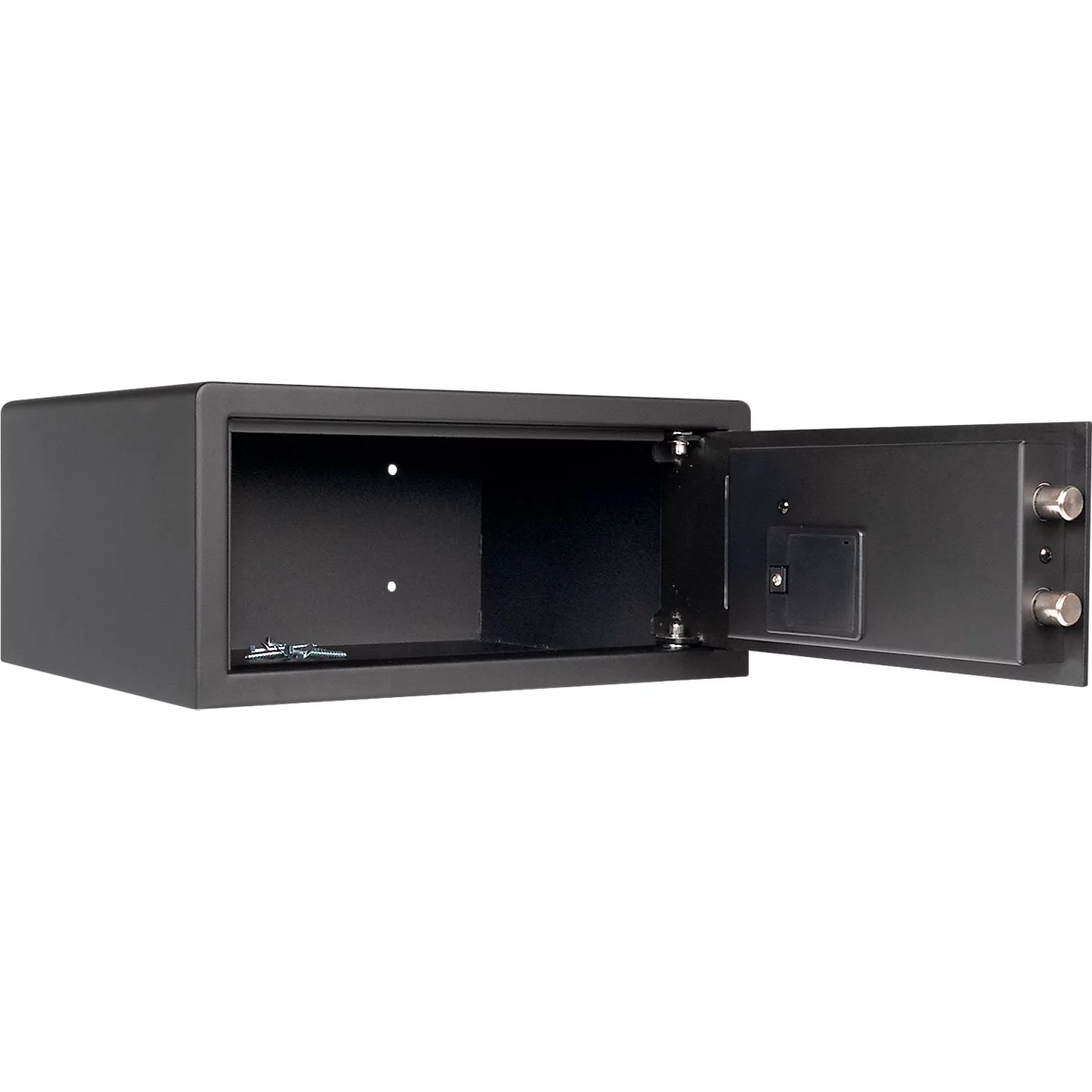Rottner Möbeltresor Aurora Lap, Volumen 27 l, Elektronikschloss, B 430 x T 370 x H 200 mm, Stahl, anthrazit