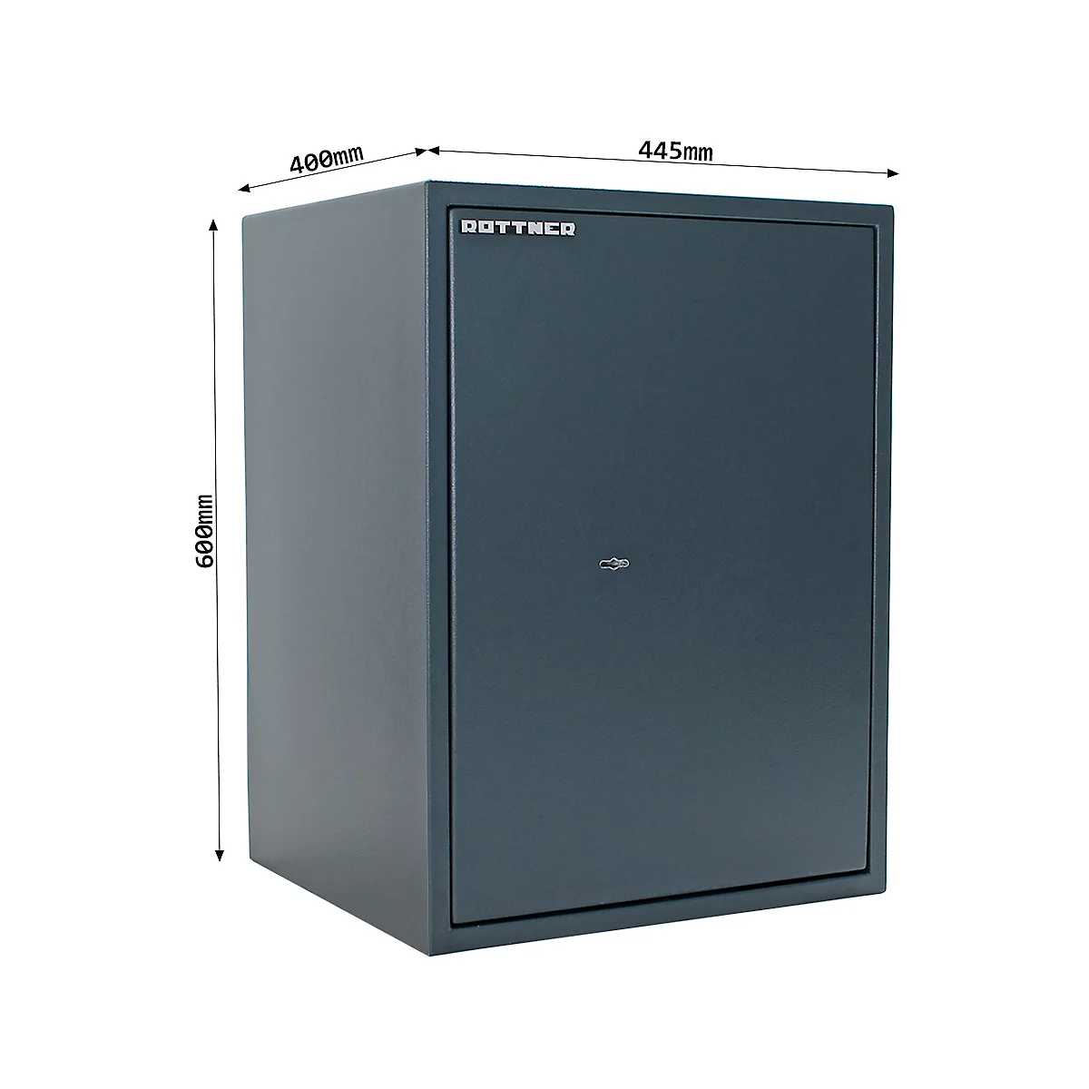 Rottner Möbeltresor PowerSafe 600 IT Doppelbartschloss