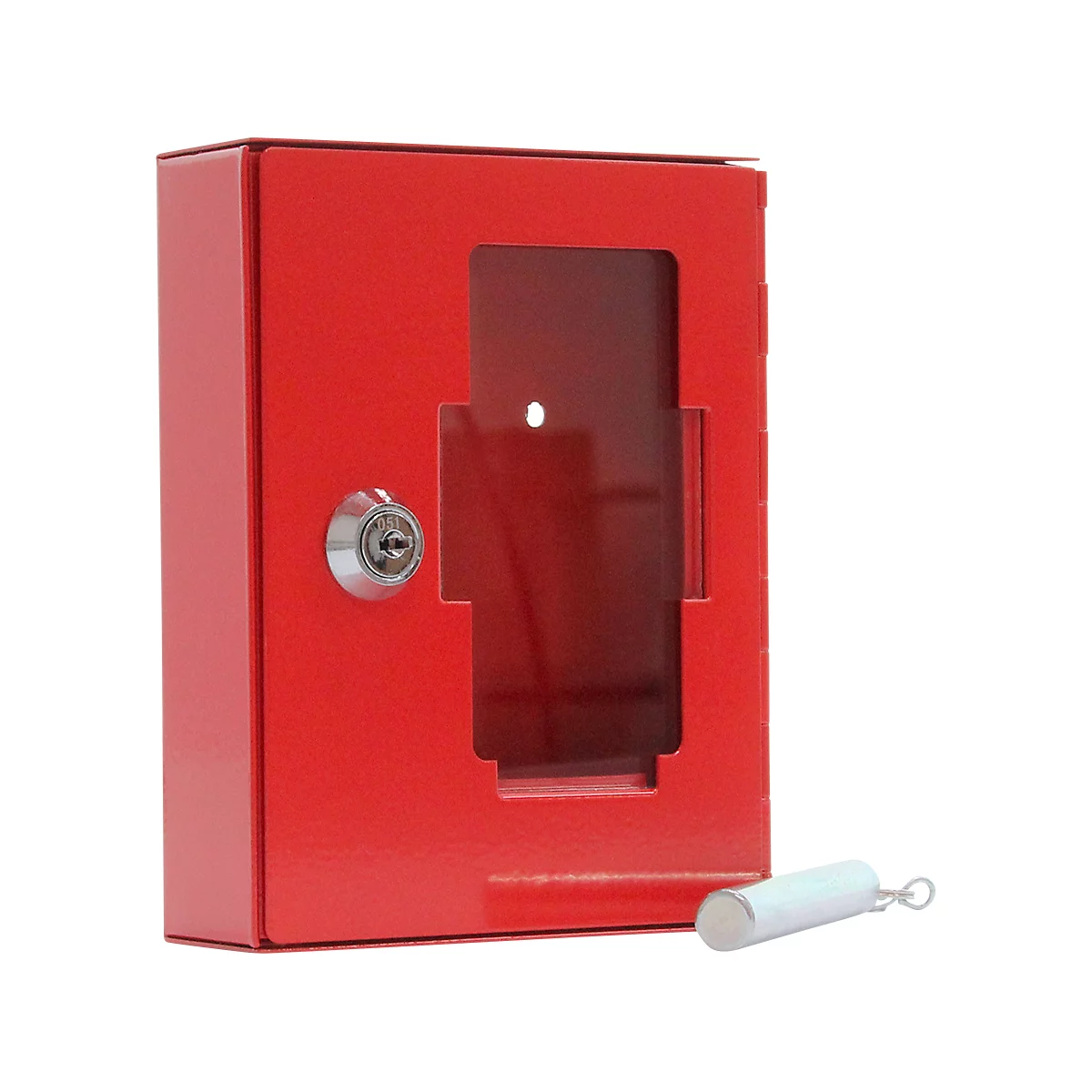 Rottner noodsleutelkast NSK 1 met klepel - cilinderslot, rood