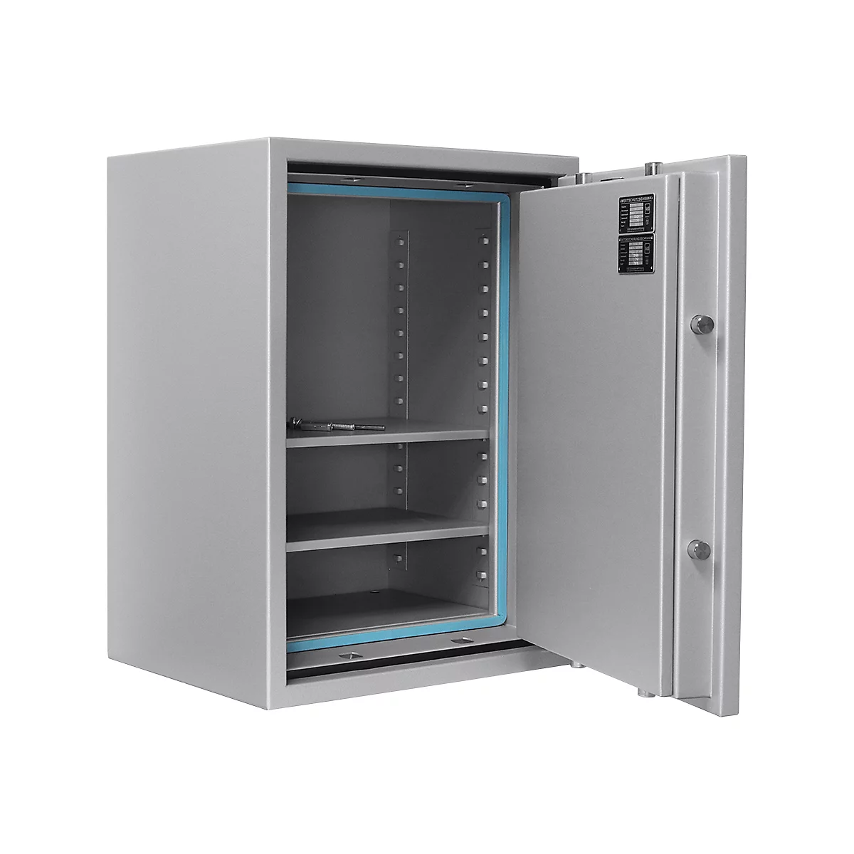 Rottner Papiersicherungsschrank EN1 SuperPaper 80 Premium Elektronikschloss weißaluminium
