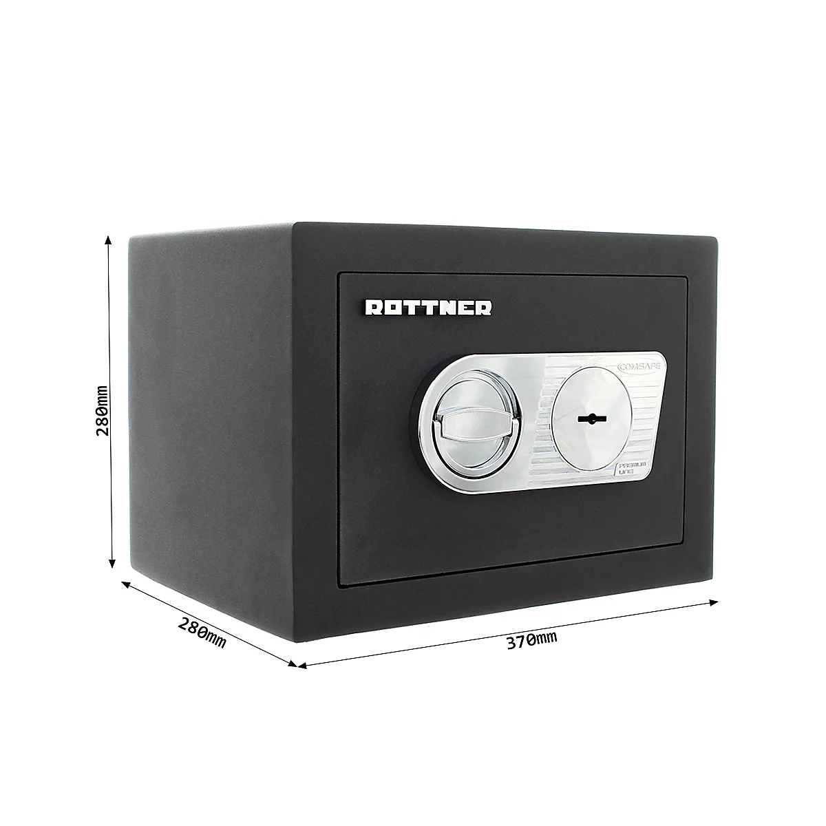Rottner safe Toscana 26 dubbelbaard slot