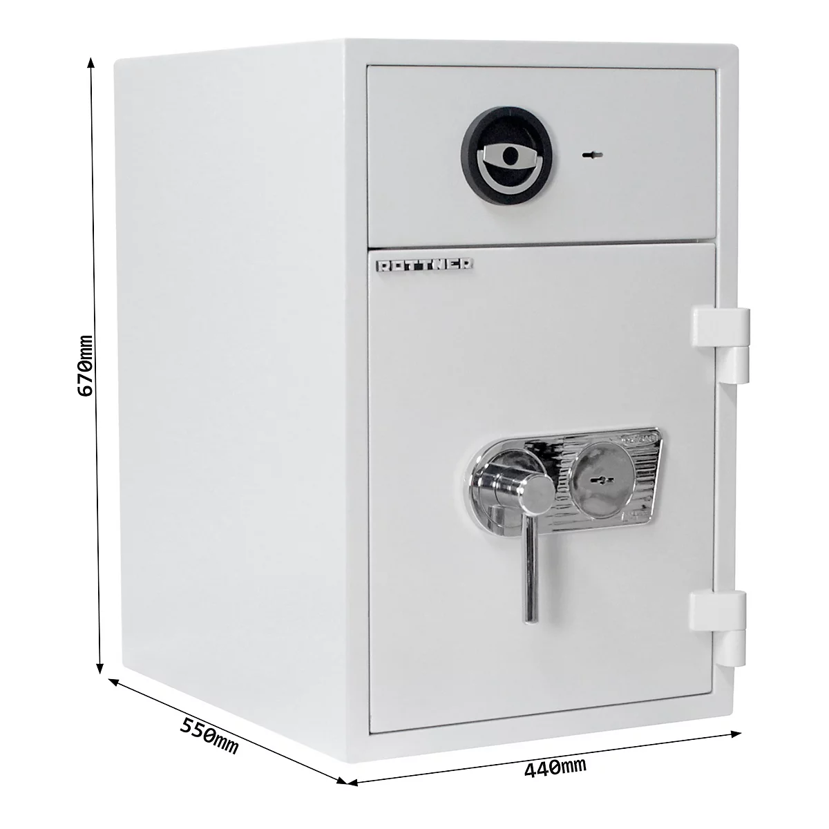 Rottner Schubladentresor-D1 65 DB/DB