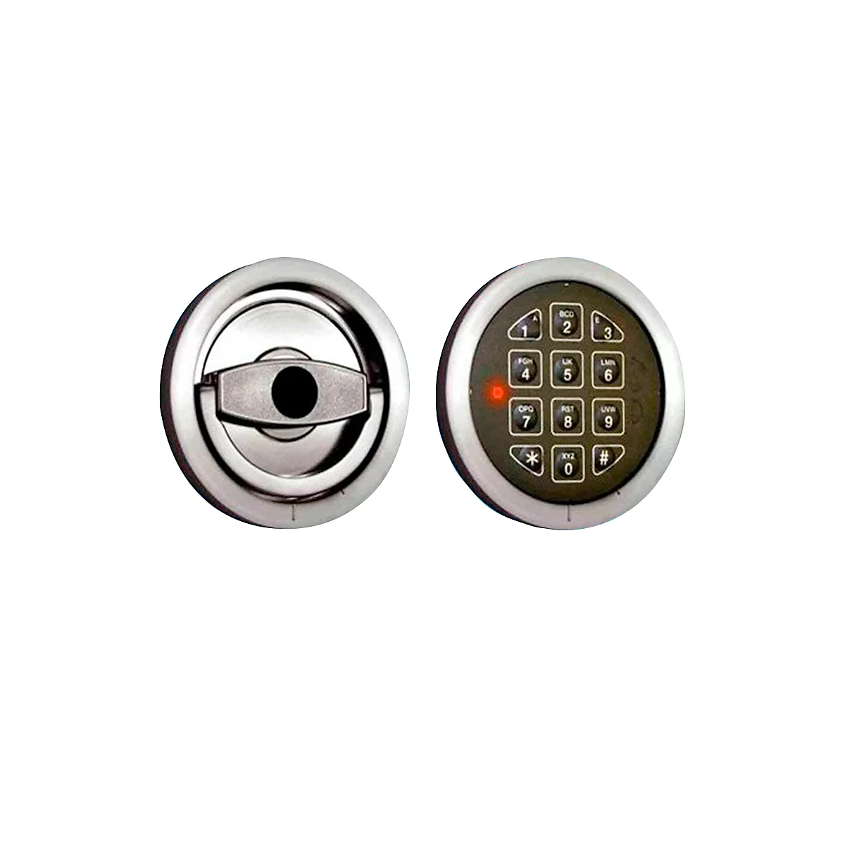 Rottner Wandtresor Stone Premium SE 100L, 152 l, EN 1, mit 2 Fachböden, Elektronikschloss, Stahl, weißaluminium RAL 9006