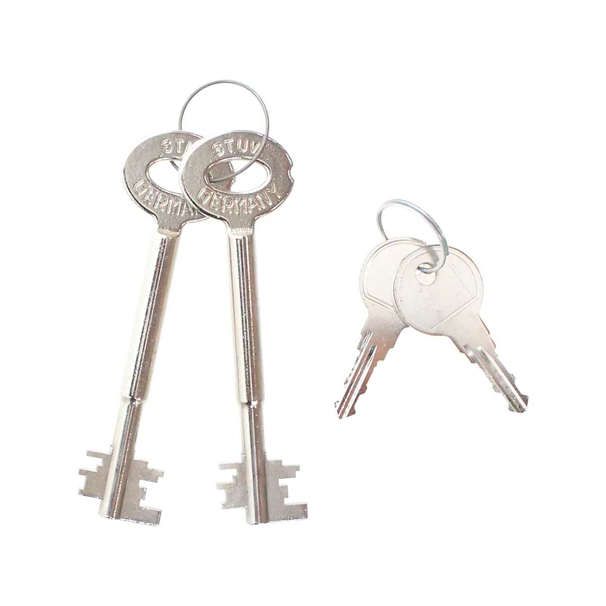 Rottner Wandtresor Stone Premium SE 35, 27 l, EN 1, mit 1 Fachboden, Doppelbartschloss, Stahl, weißaluminium RAL 9006