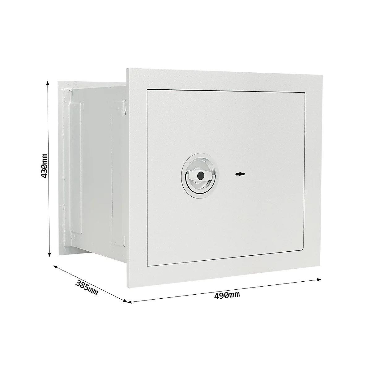 Rottner Wandtresor Stone SE 45 Premium Doppelbartschloss