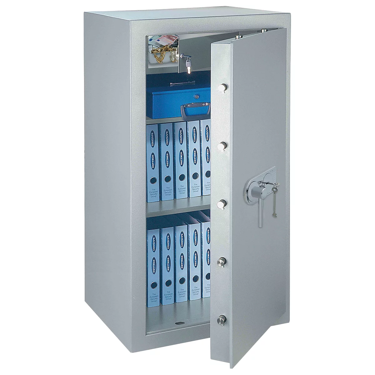 Rottner Wertschutzschrank Diamant Fire PO 160 IT, H 1660 x B 680 x T 510 mm, Doppelbartschloss