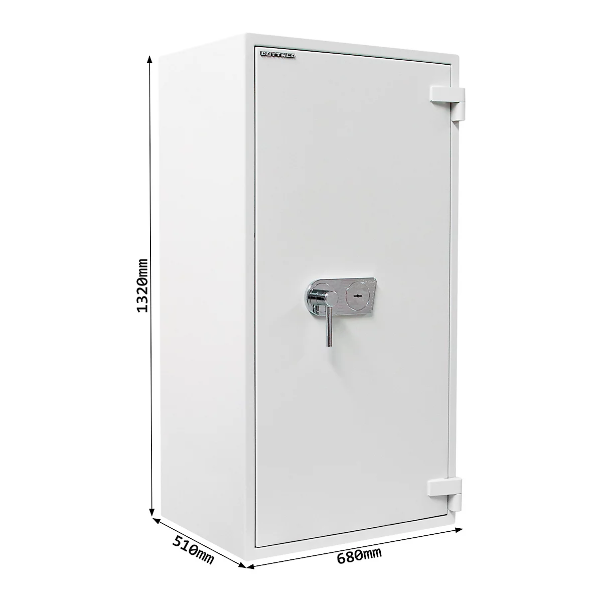 Rottner Wertschutzschrank EN2 Diamant Fire Premium PO130 Doppelbartschloss