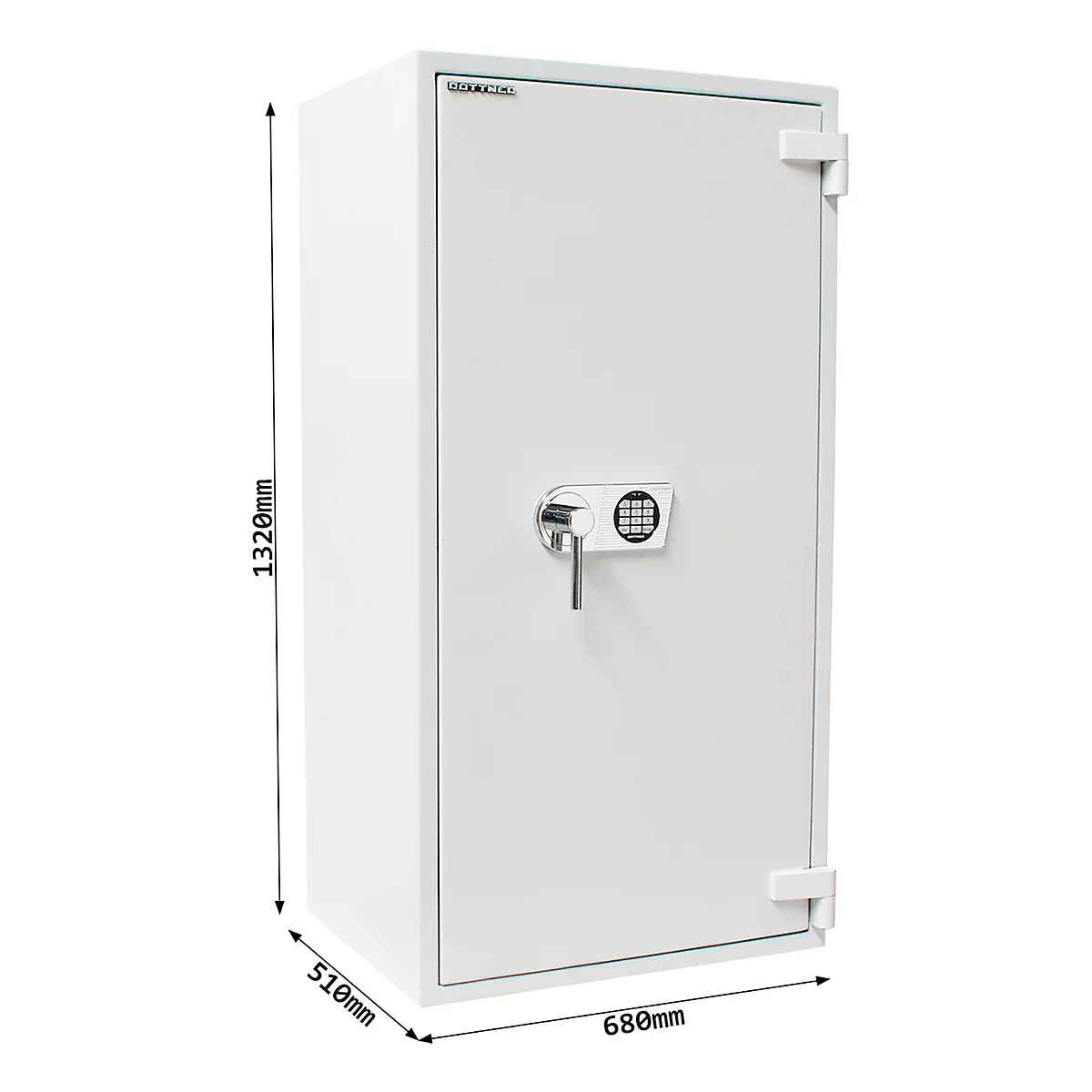 Rottner Wertschutzschrank EN3 Diamant Super Fire Premium DO130 Elektronikschloss