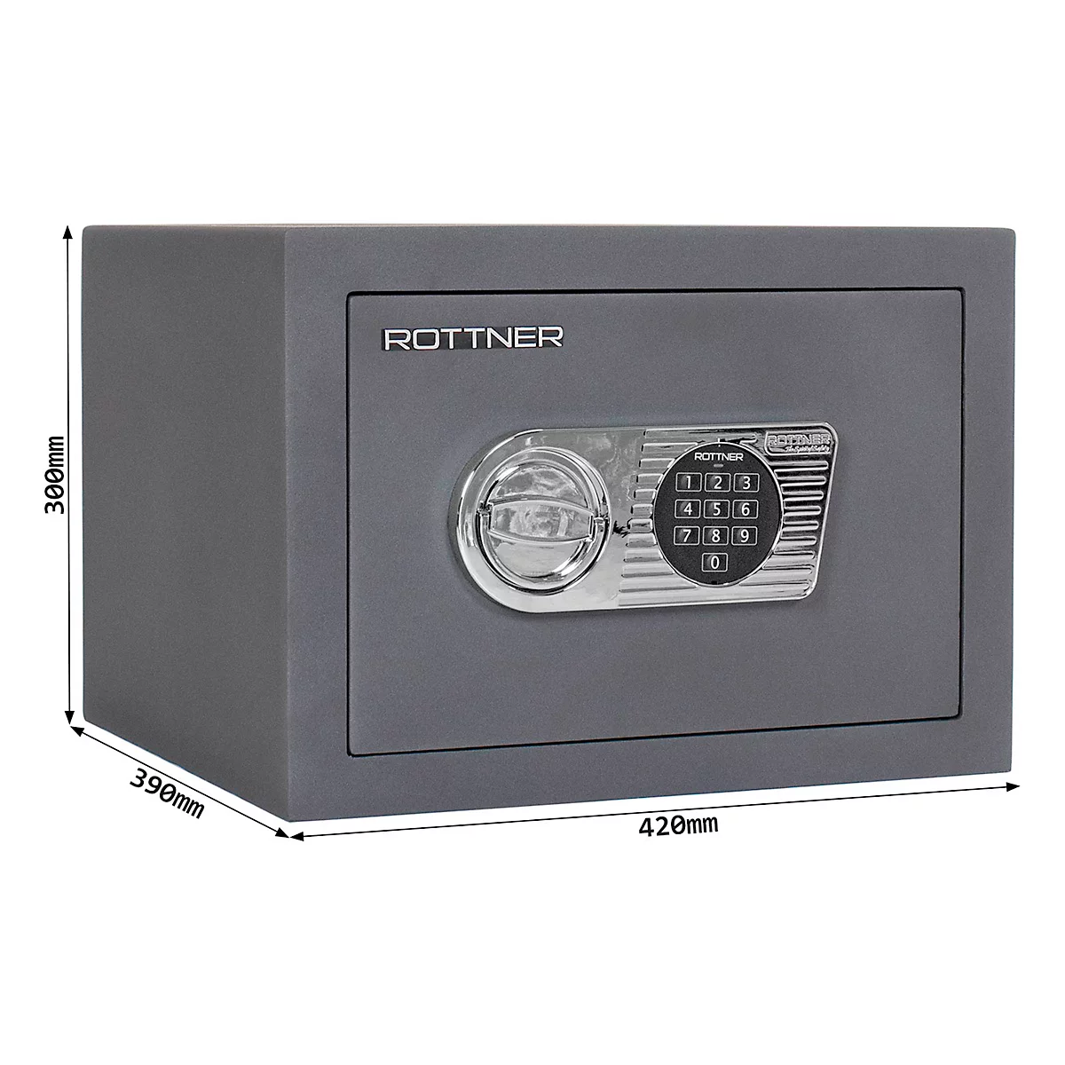 Rottner Wertschutzschrank Toscana 40 Elektronikschloss