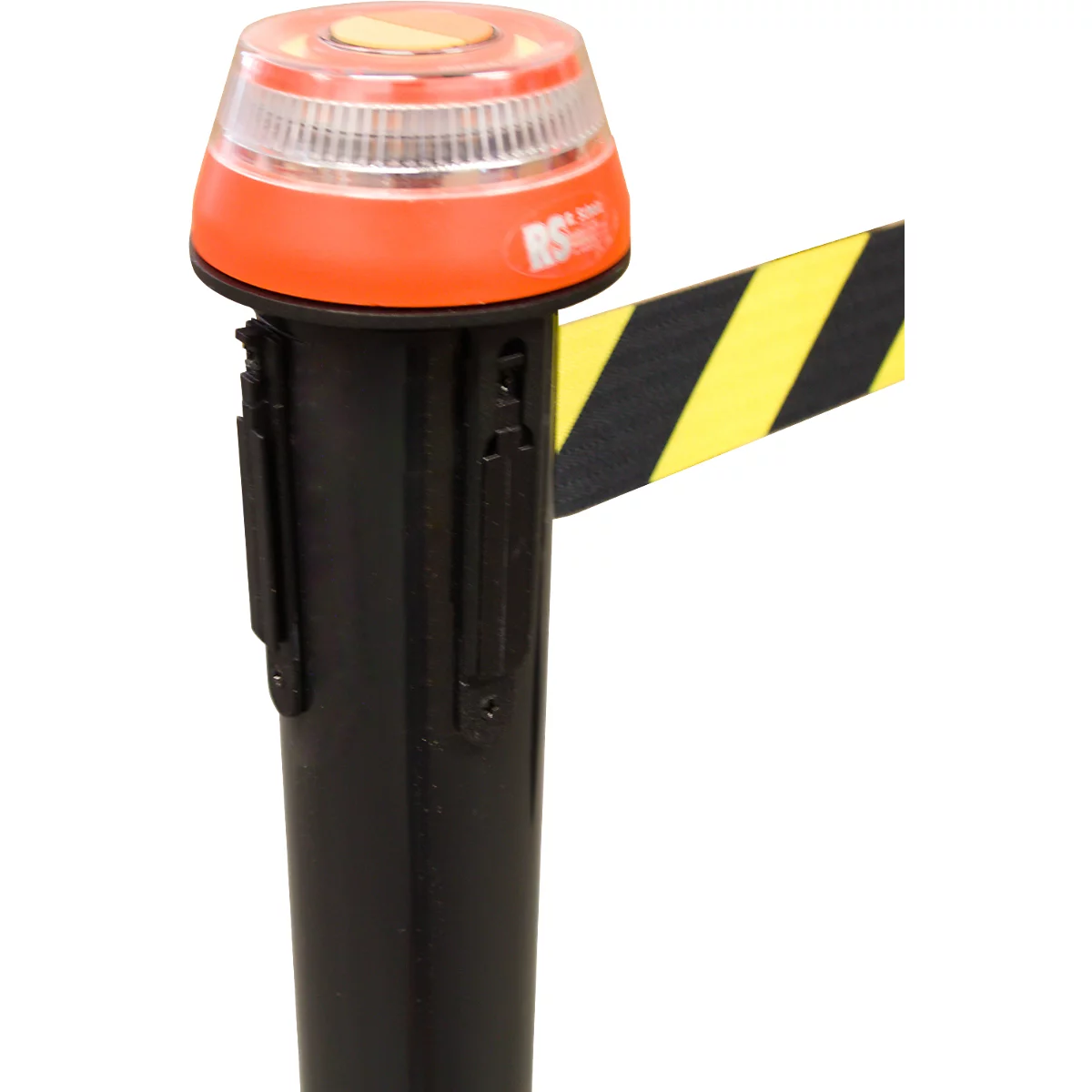 RS-GUIDESYSTEMS Kit de feux clignotants à LED avec support emboîtable multifonctions GLZH 85, visibilité à 360°, 2 niveaux d'éclairage, adhérence magnétique, étanche