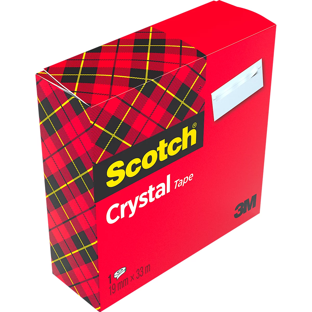 Ruban adhésif Crystal Tape « 600 » Scotch®, 19 mm x 33 m