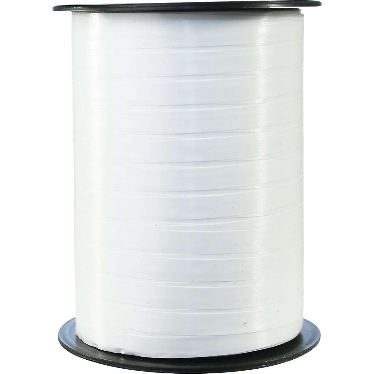 Ruban cadeau Clairefontaine, blanc, 1 rouleau de L 500 m x l 7 mm, polypropylène