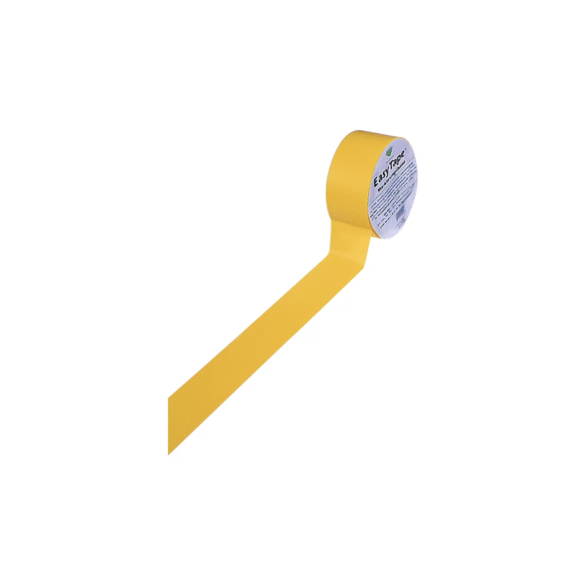 Ruban adhésif PVC jaune strié Largeur/mm - Longueur/ml 50 mm x 33 ml.