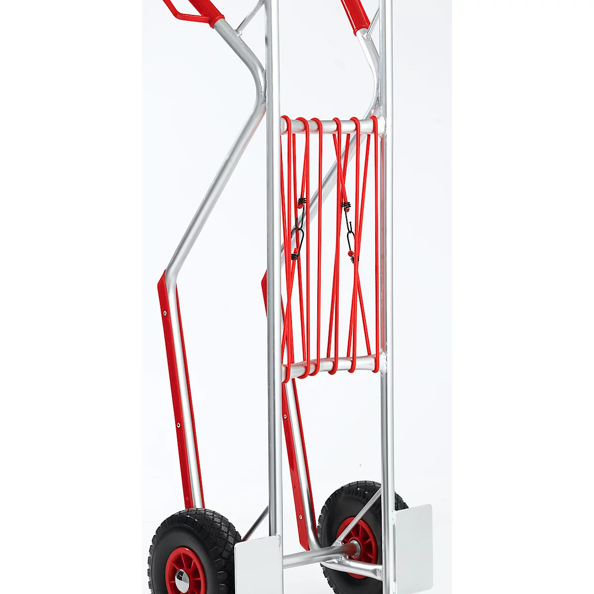 Rubber spankabel met haak, voor zakwagens, L 2000 mm, 7 mm dik, 2 stuks
