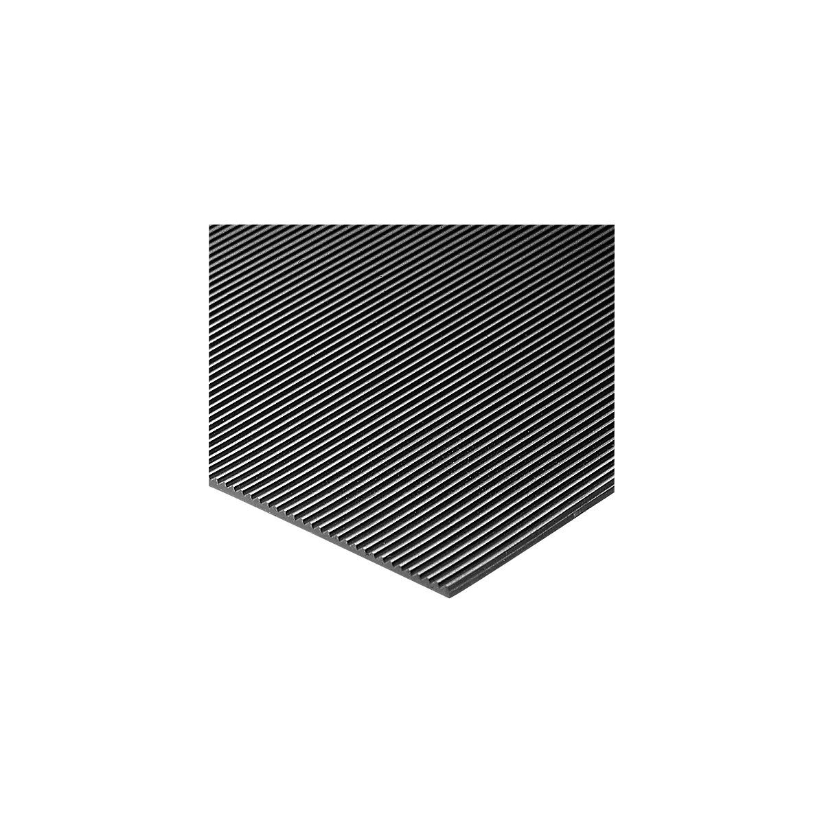 Rubberen loper COBArib, m1 x B 1200 mm, materiaaldikte 6 mm