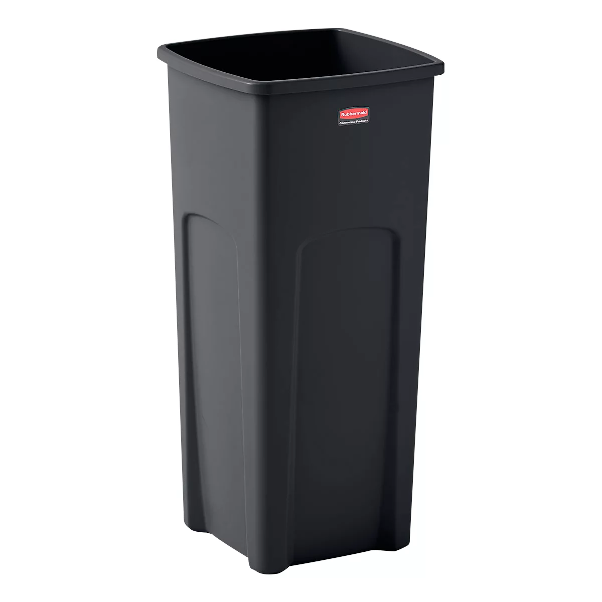 Rubbermaid Abfallbehälter Untouchable®, ohne Recycling-Logo, 87 Liter, schwarz