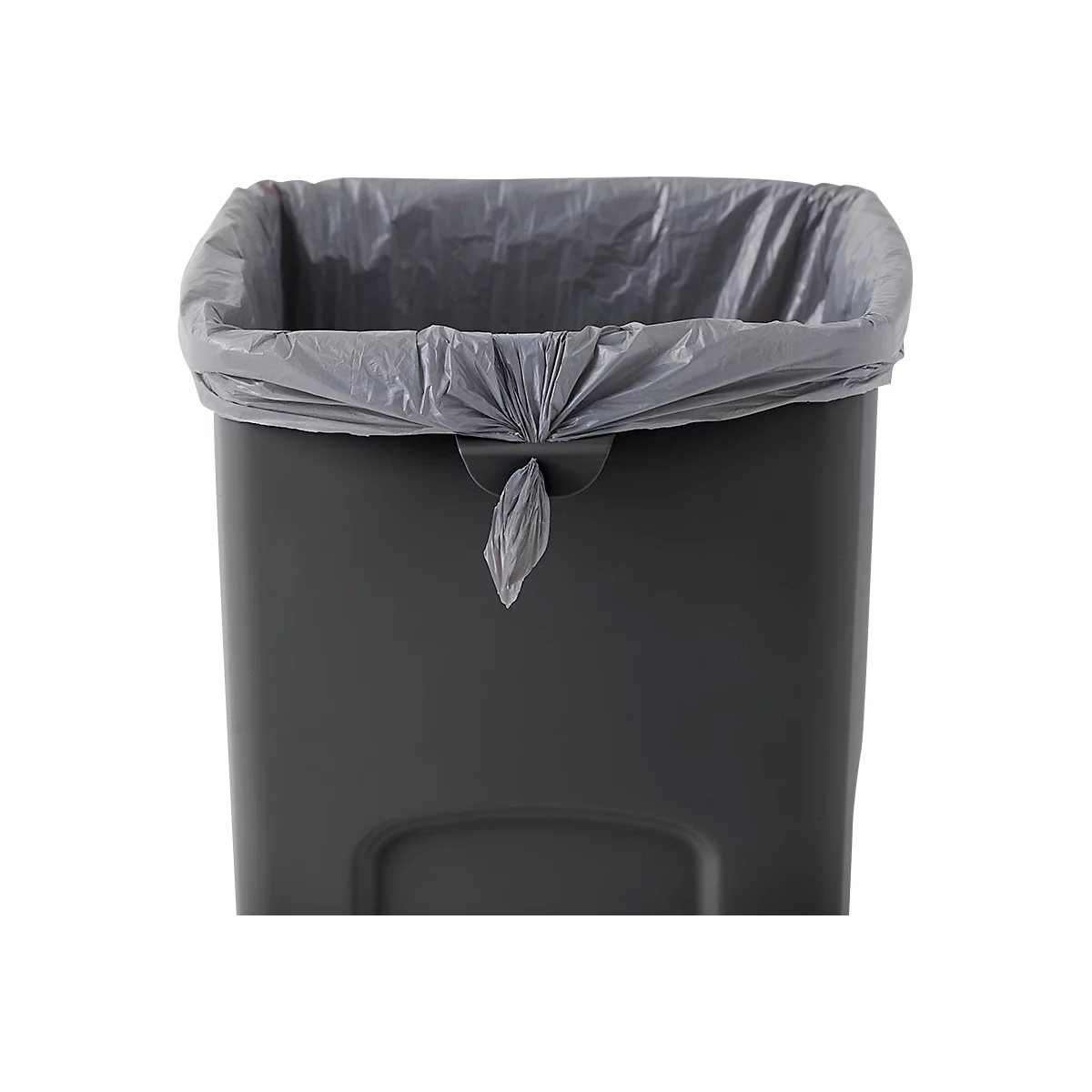 Rubbermaid Abfallbehälter Untouchable®, ohne Recycling-Logo, 87 Liter, schwarz